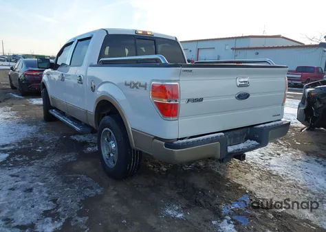 2011 Ford F-150 Lariat z USA, uszkodzony, nr VIN 1FTFW1EF3BKD16687